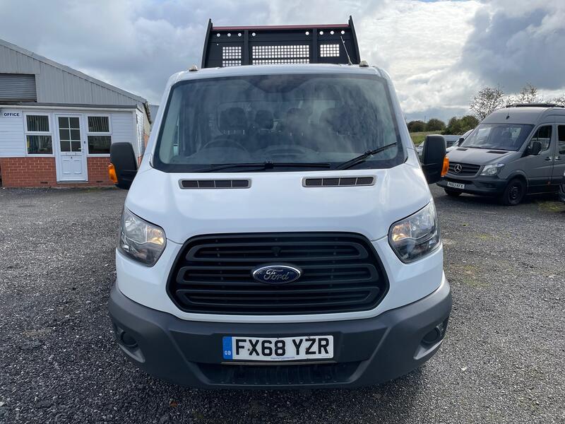 FORD TRANSIT 2.0 350 EcoBlue Double Cab One Stop  Tipper. FSH. EURO 6. 2018